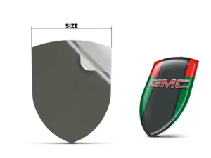 GMC Heckscheibensticker Limitiert Universal Robust
